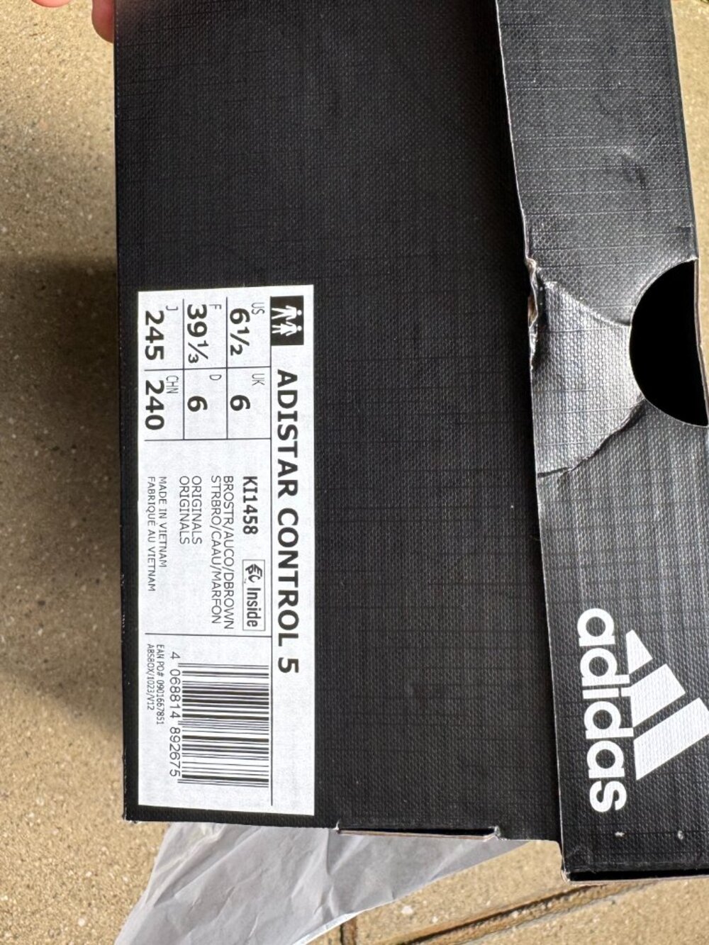 ADIDAS - SIZE 7.5 - BROWN - ADISTAR CONTROL 5 SHOES - BRAND NEW - Picture 2 of 7